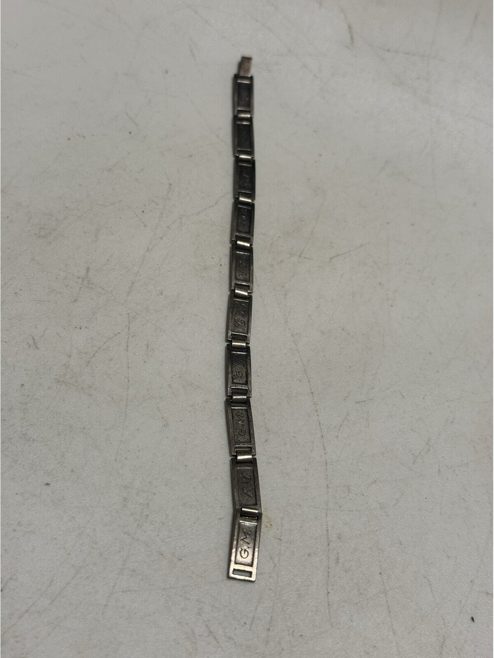 GM sterling bracelet